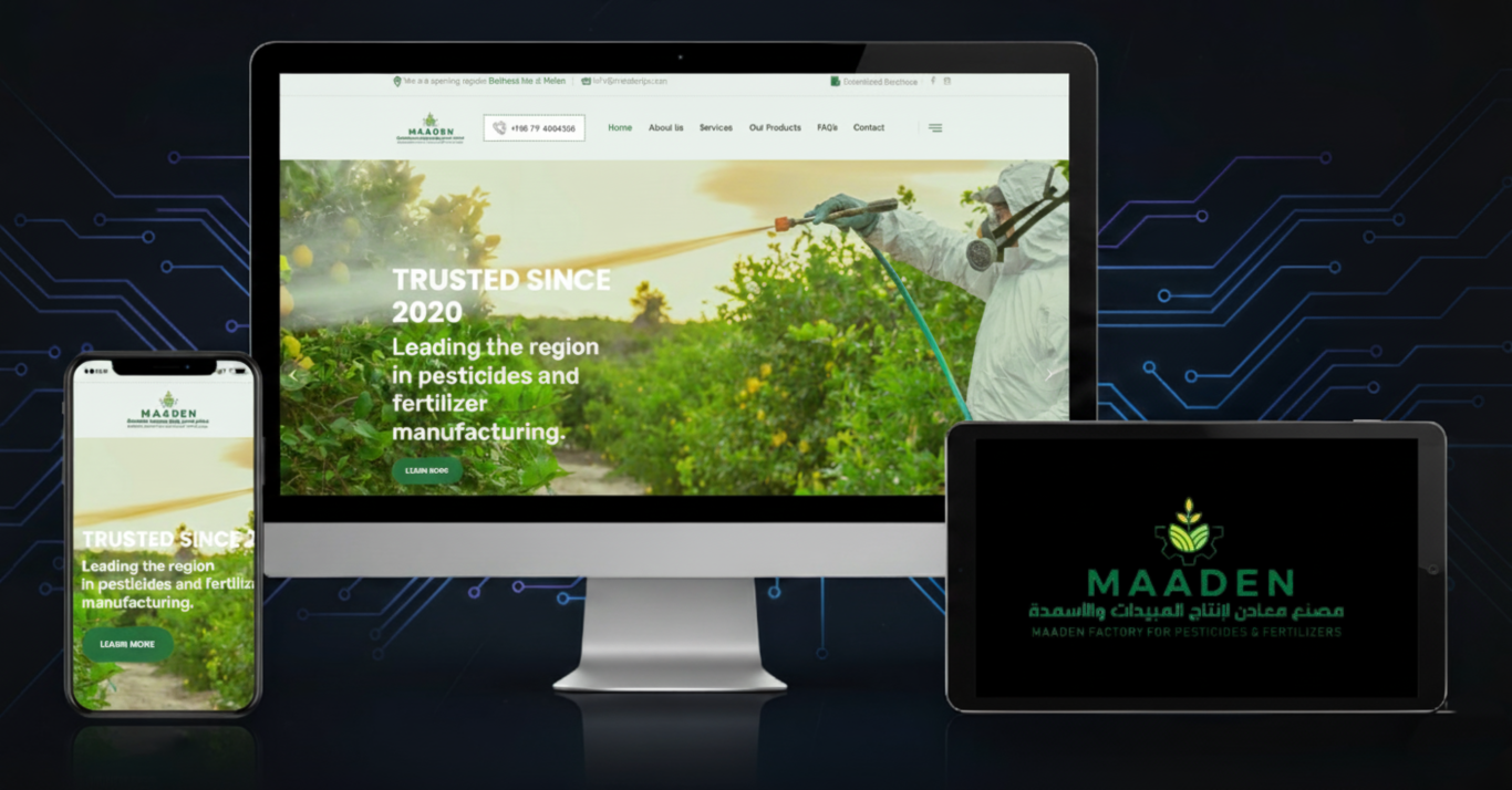 Maaden Factory Website