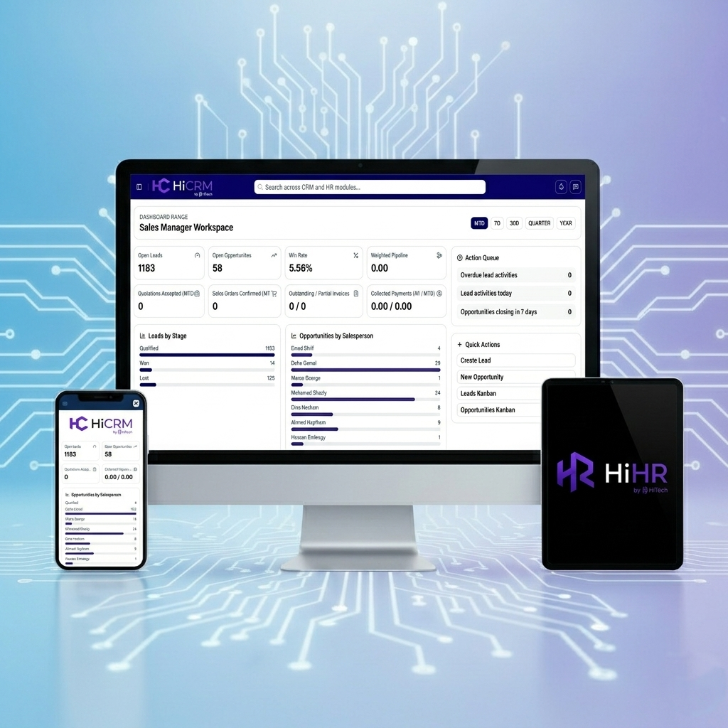 CRM, HR & Payroll System